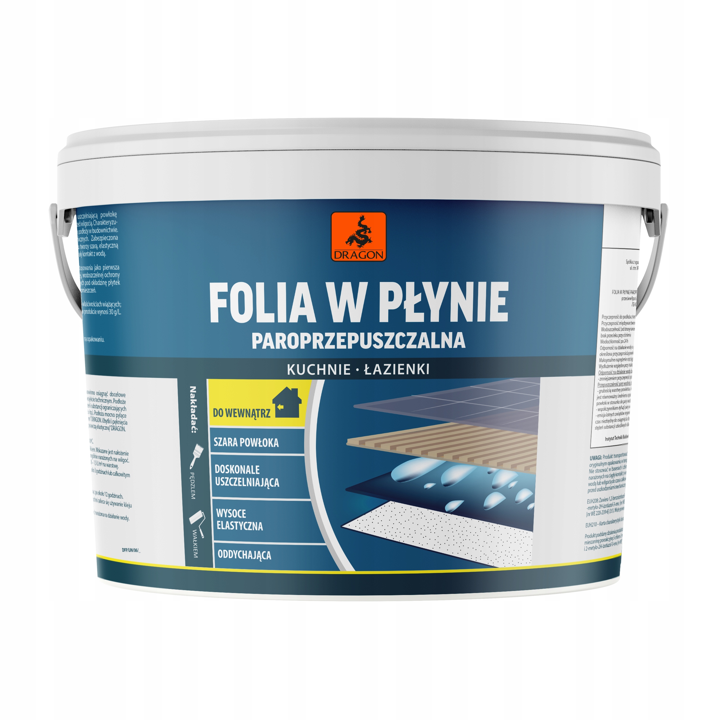 

Folia w płynie paroprzepuszczalna Pp 1L Dragon