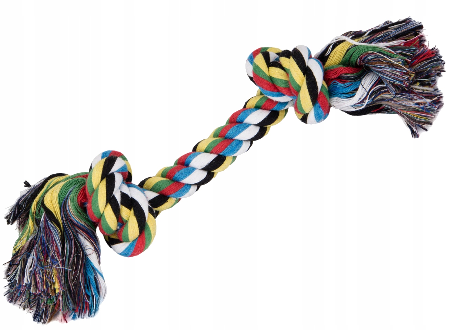 

Zabawka gryzak dla psa sznur 2 węzły średni 33 cm