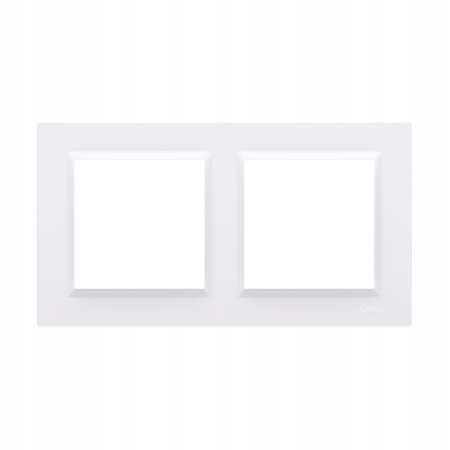

Simon 10 Ramka podwójna biała CR2/11 Uniwersalna