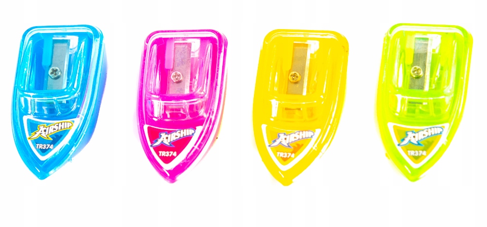 TEMPERÓWKA DO KREDEK STRUGACZKA ŁÓDKA ZESTAW 4SZT