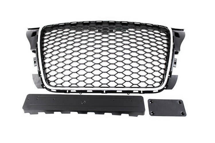 Gril Audi A3 8P Rs-style Chrome-black 09-12