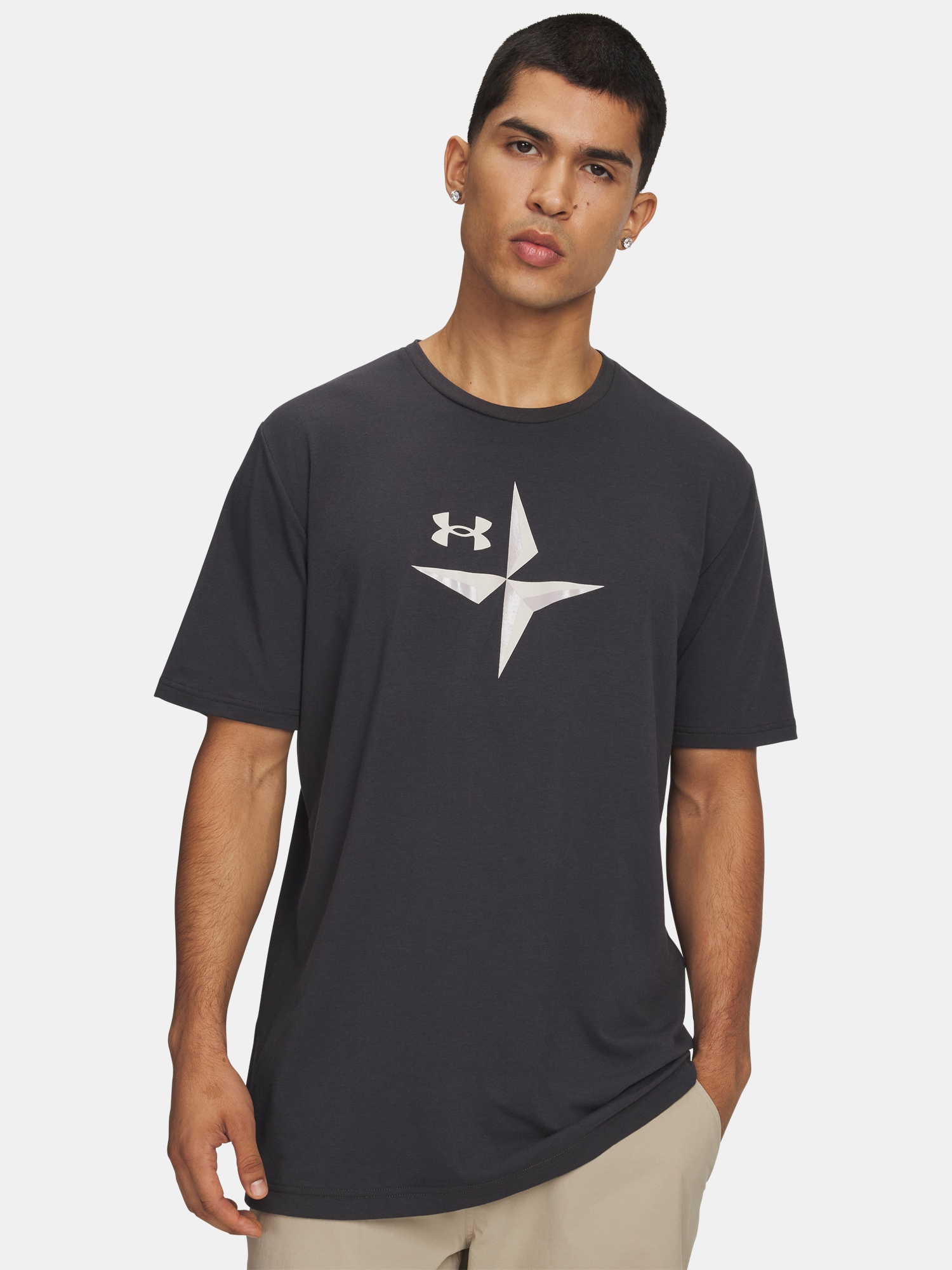 Under Armour Pánské tričko Under Armour Ua Explor Graphic Ss-gry