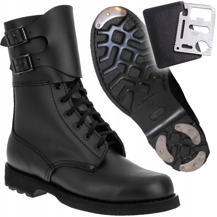 BUTY TAKTYCZNE OPINACZE WOJSKOWE Z BLASZKAMI 41,5