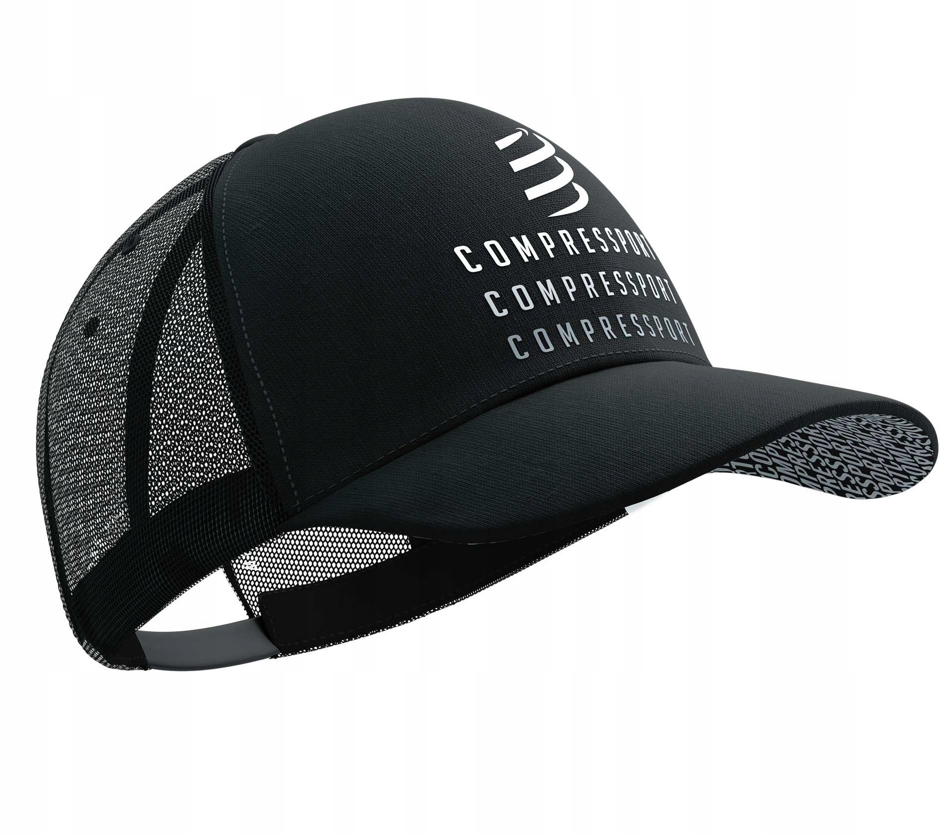 Compressport Czapka Sportowa Trucker Cap Black Ed