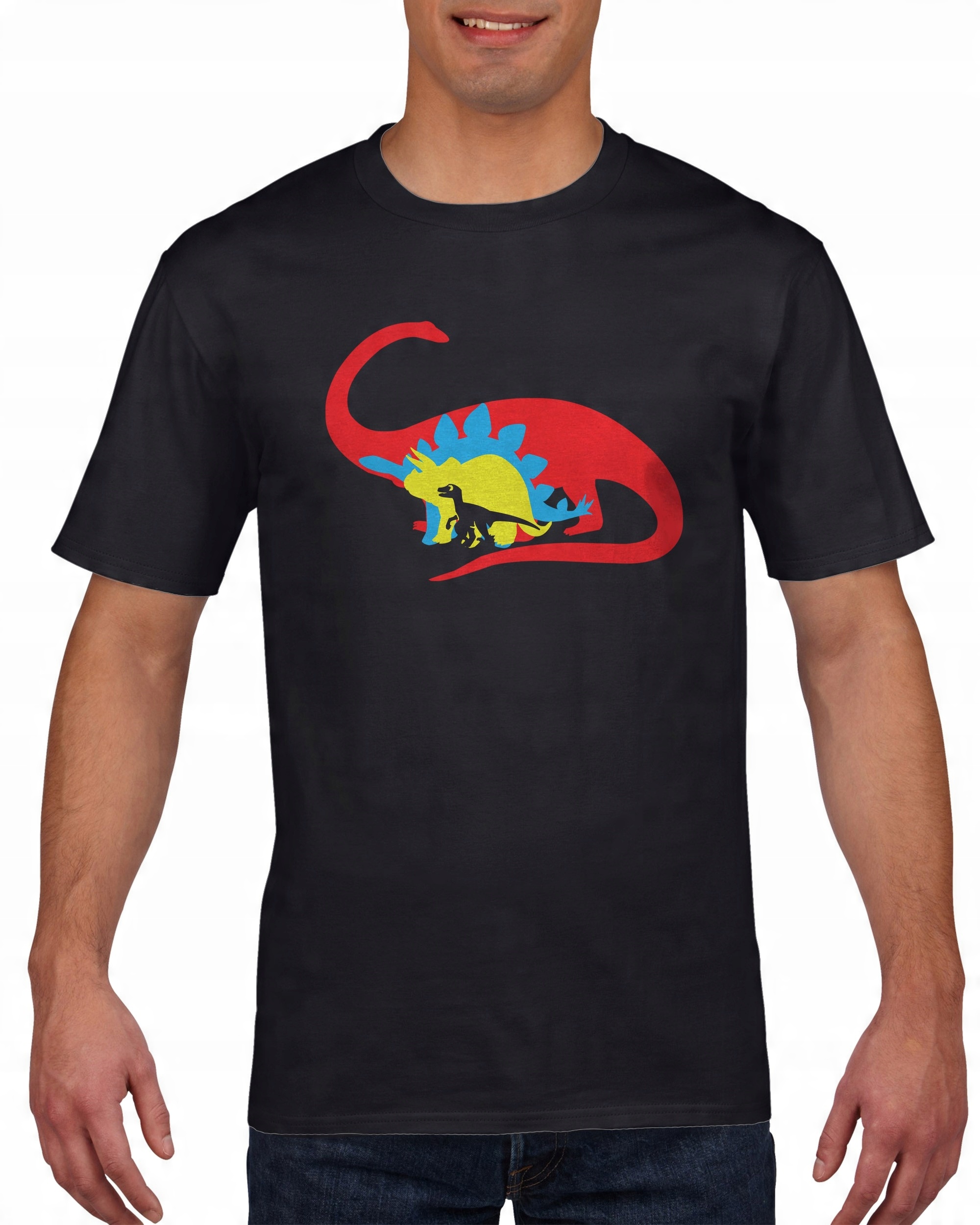 

Koszulka męska Dinozaury L