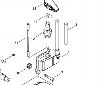 Batohová cievka na dúchadlo Echo PB-8010 A411-001870