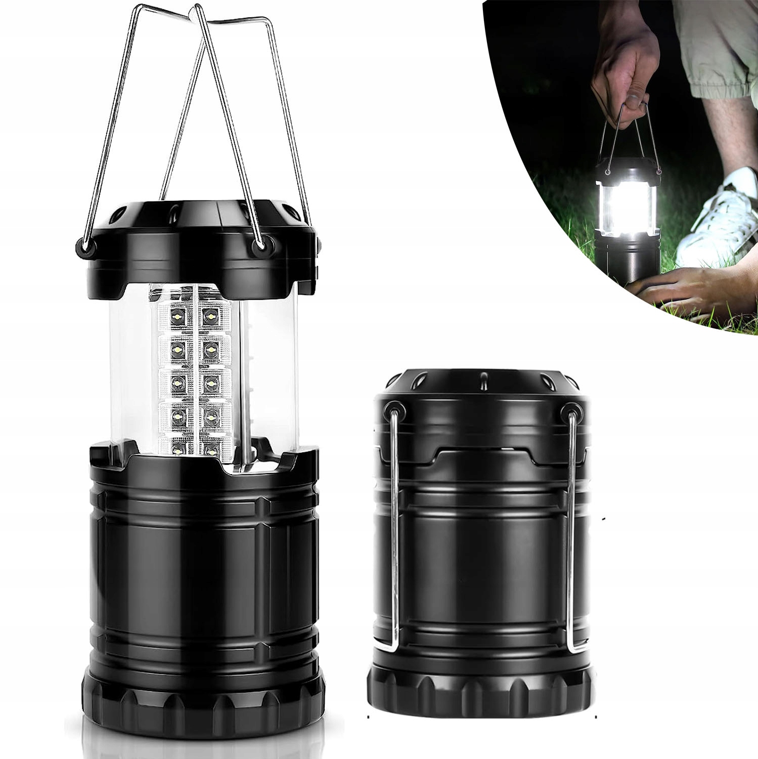 

Lampka Namiotowa Lampka Kempingowa 30LED 2szt