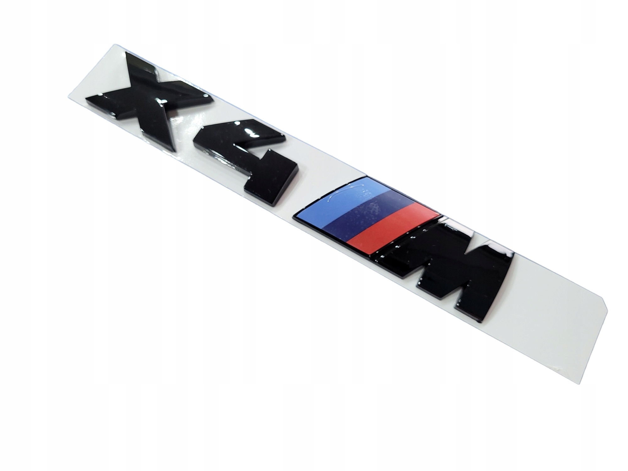 

Emblemat M-Power X 4 Black Glossy do Bmw