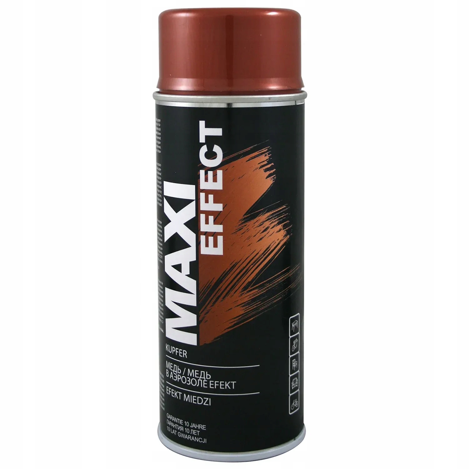 MAXI COLOR Akrylový lak Medený efekt medi 400 ml