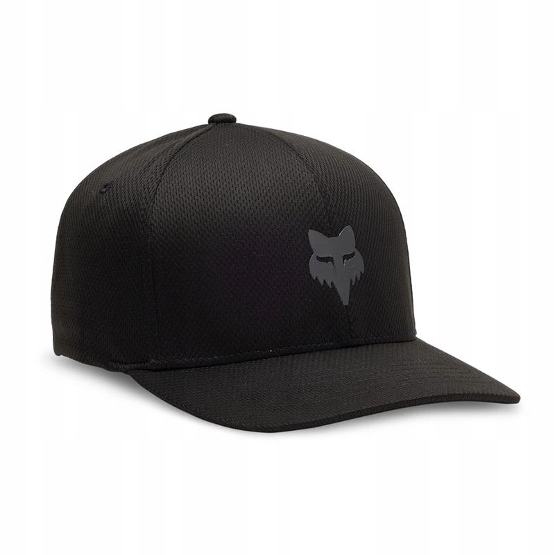 Kšiltovka Fox Head Tech Flexfit Black/charcoal černá Bonus