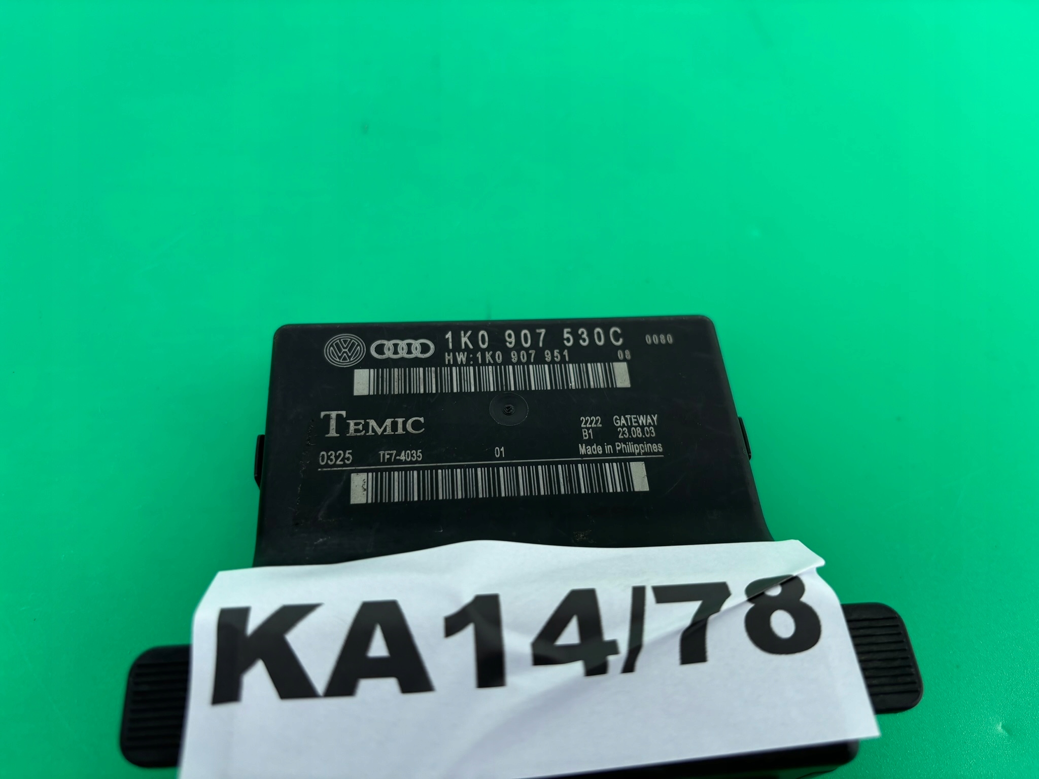 module control unit GATEWAY VW GOLF SEAT LEON SKODA AUDI 1K0907530C KA14/78