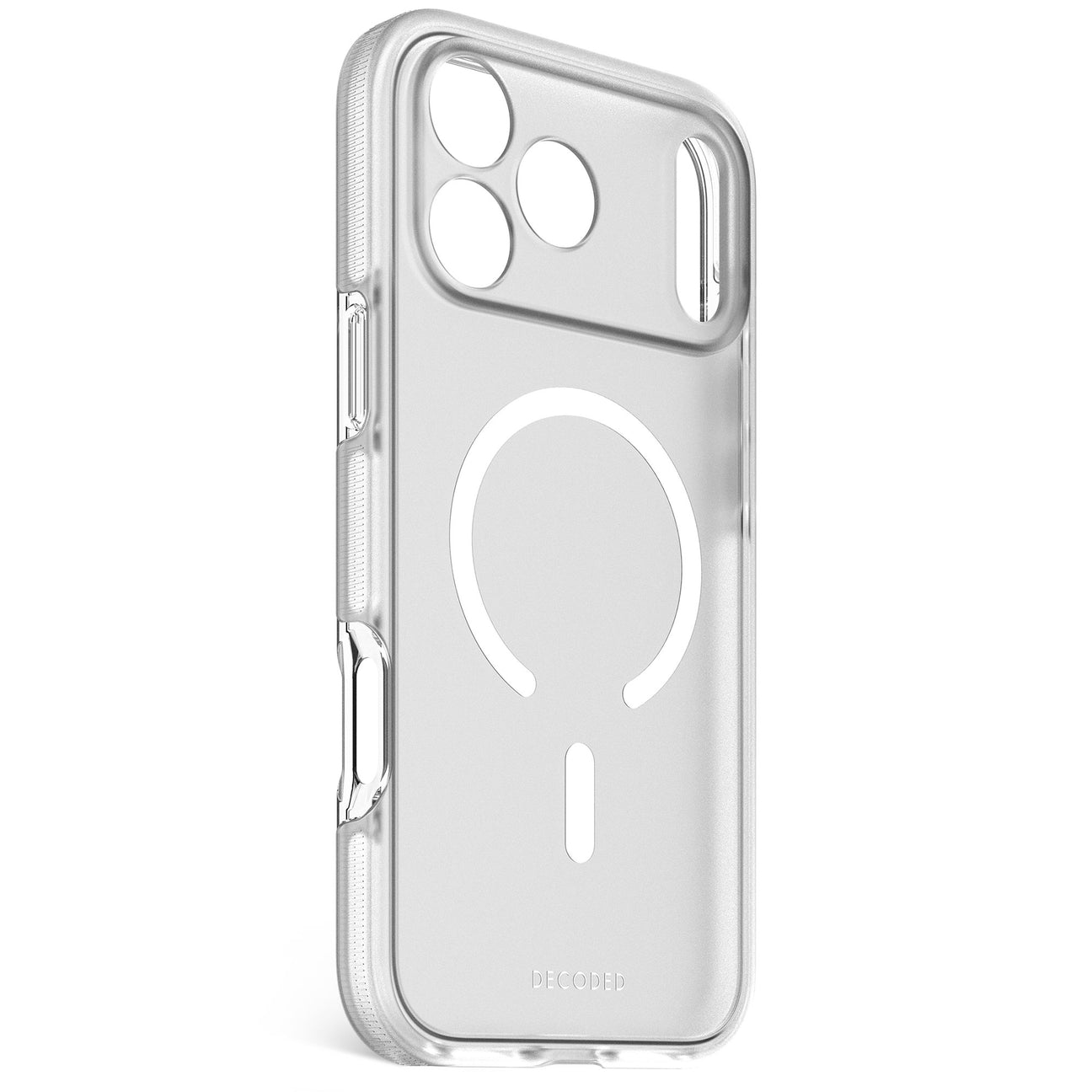 Decoded iPhone 17 Pro Max Case DropTec – Pouzdro Průhledné Frosted White