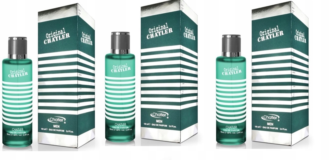 Chatler Original 3x100ml parfémovaná voda