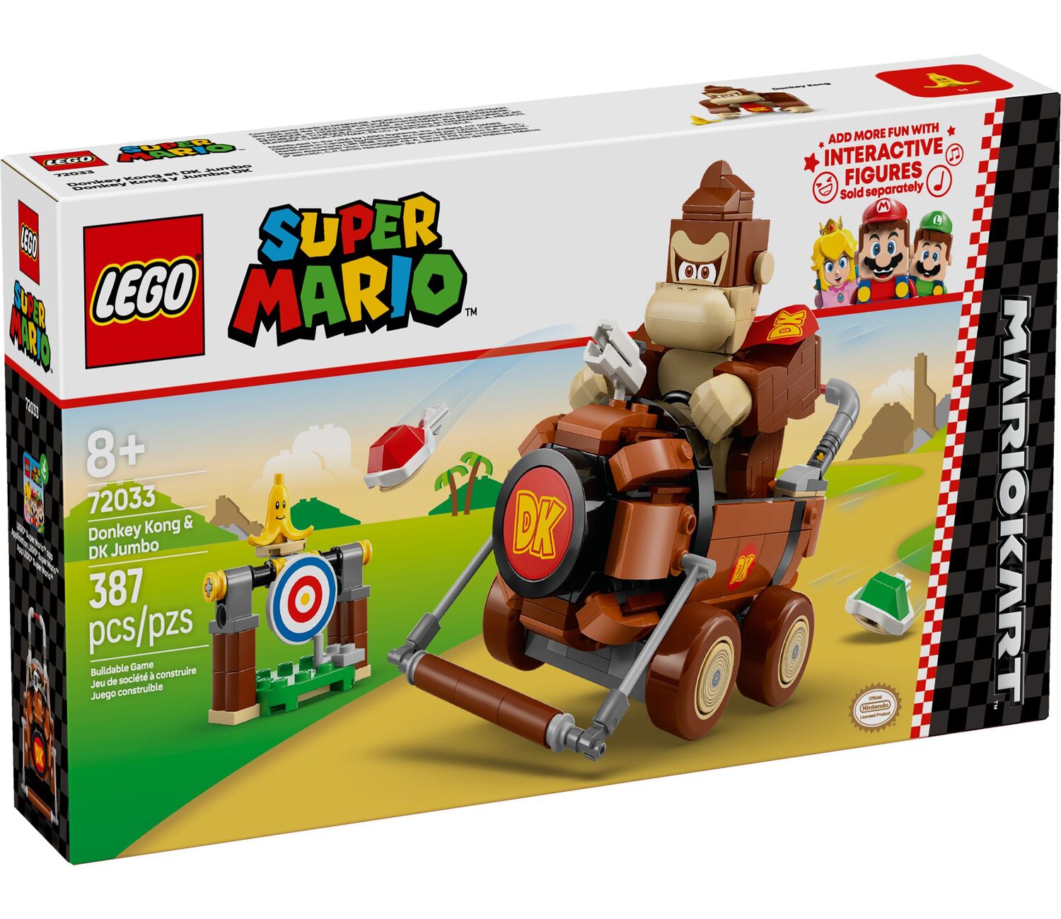 Lego 72033 Mario Donkey Kong a Dk Jumbo