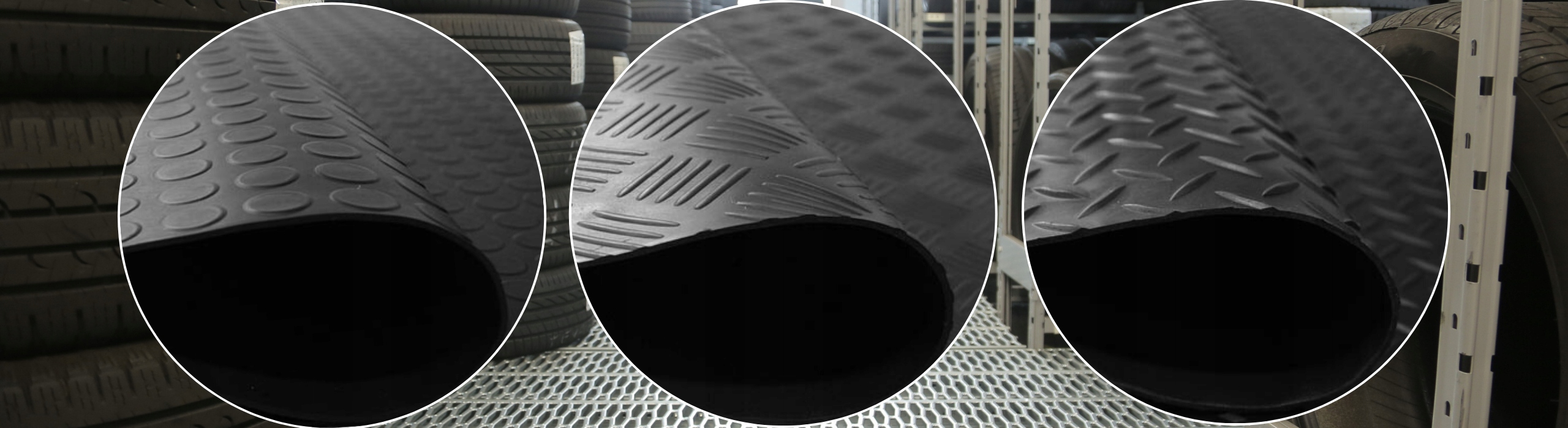 WYKŁADZINA GUMOWA RYFLOWANA SZER. 120CM AUTO-GUMA Kolor czarny