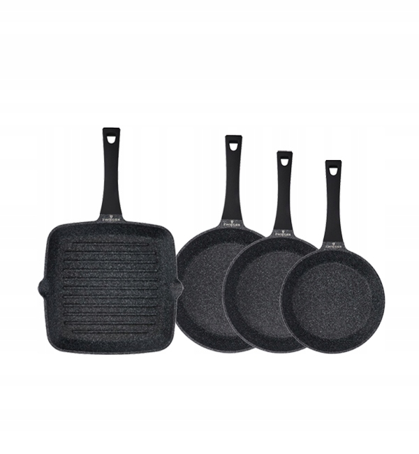 

Zwieger Black Stone Zestaw Patelni 20 24 28 Grill