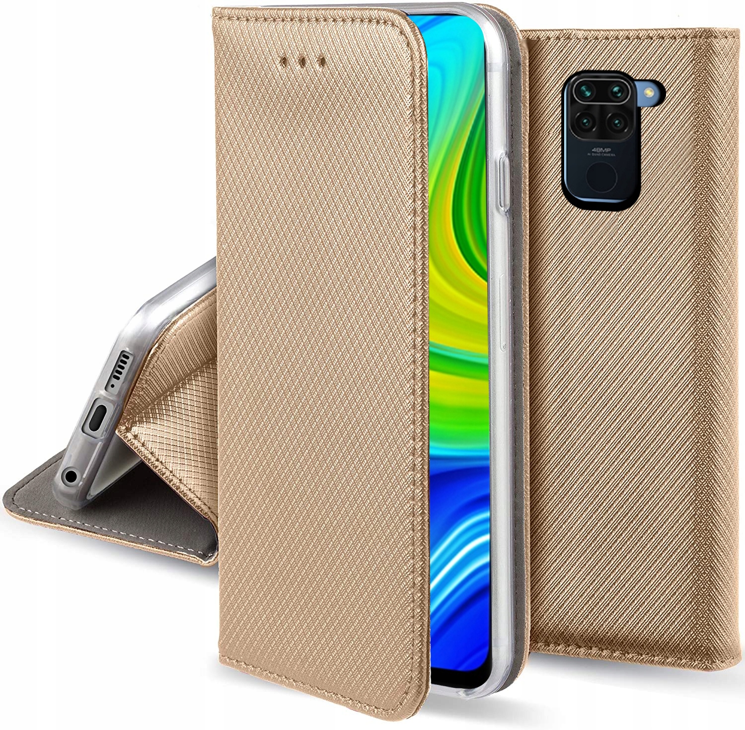 

Etui do Xiaomi Redmi Note 9 Magnet Smart +szkło