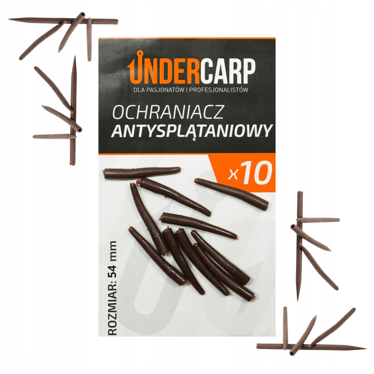 Ochraniacz Antysplątaniowy Undercarp Brązowy 54 mm