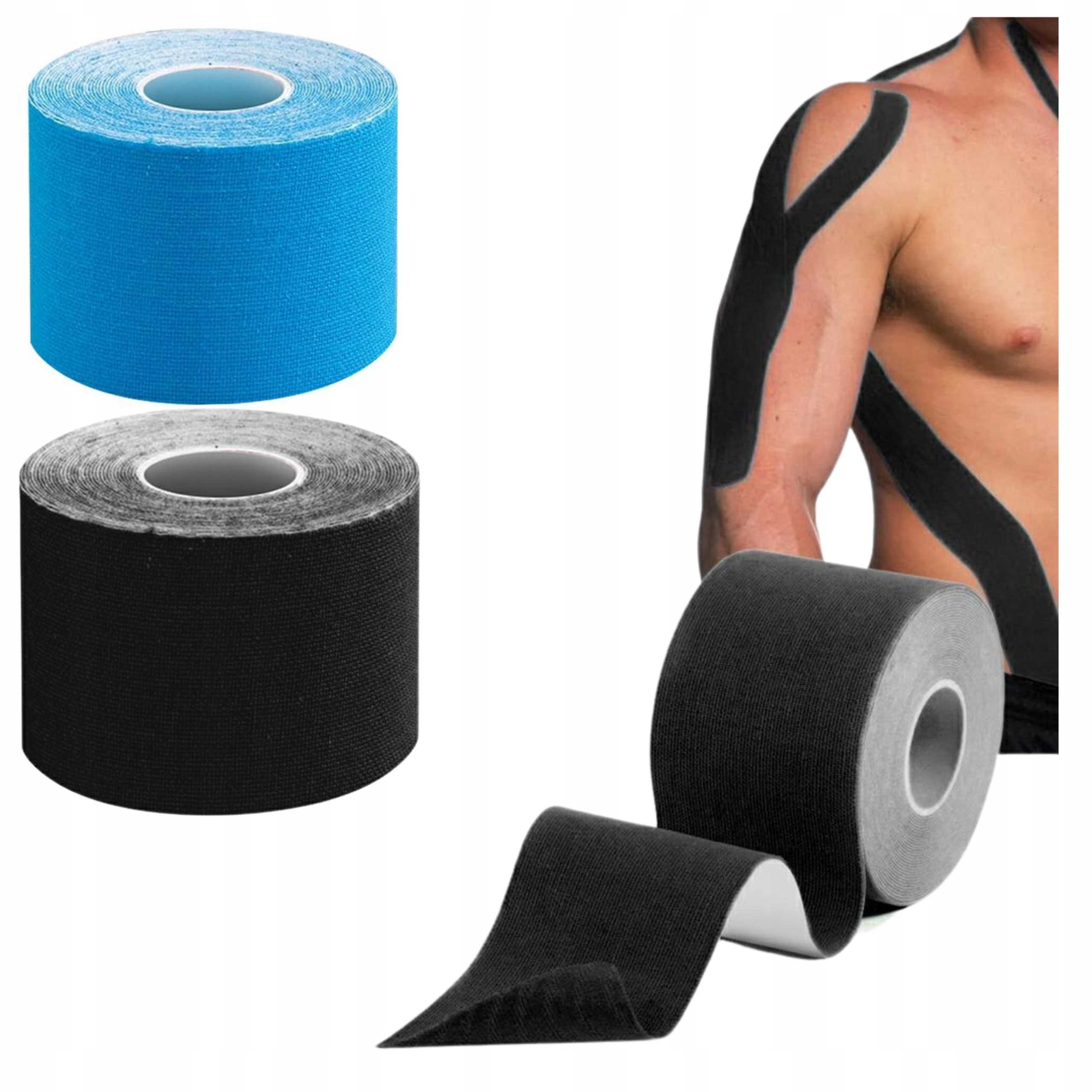 

Taśma Tape Tejpy Kinesiotaping Mocne Plastry 5M