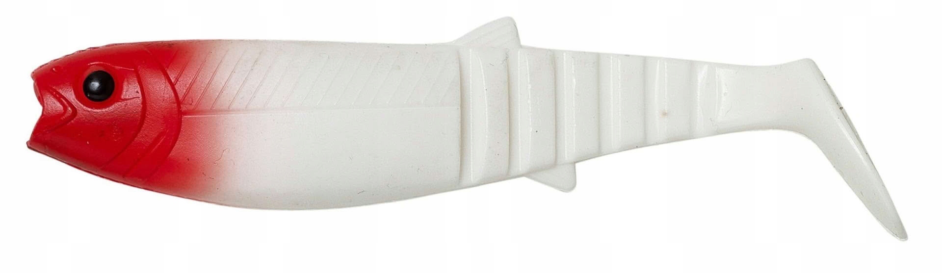 Lb Cannibal Shad Bulk 6.8CM 3G Red Head 1szt