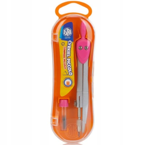Cyrkiel szkolny metalowy Astra Piccolo na rysik Kod producenta 405318001