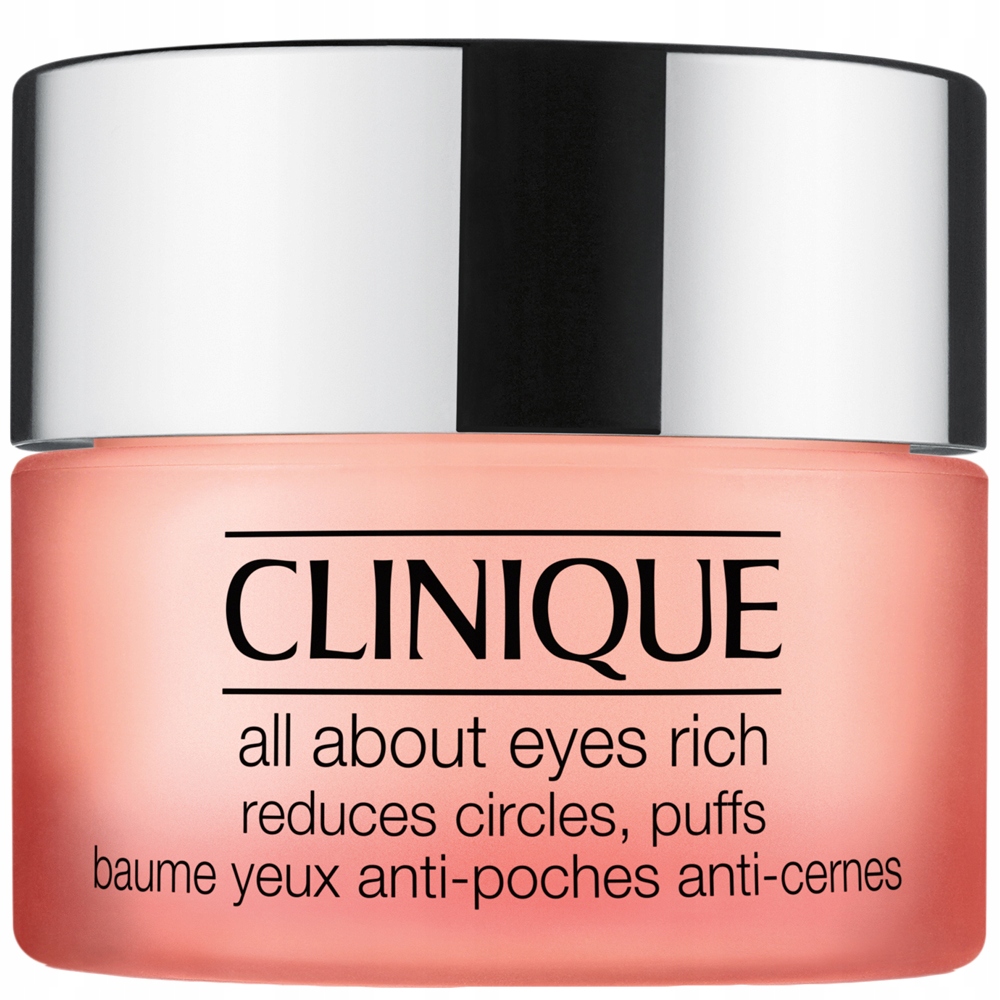 Clinique All About Eyes Rich Cream – bohatý krém pod oči redukující modřiny a