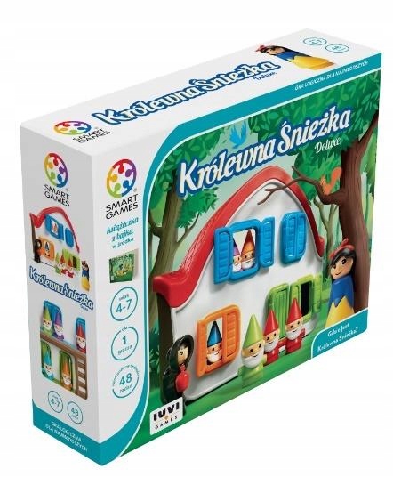 Gra planszowa Smart Games Królewna Śnieżka Iuvi Games Bajkowa Gra Logiczna