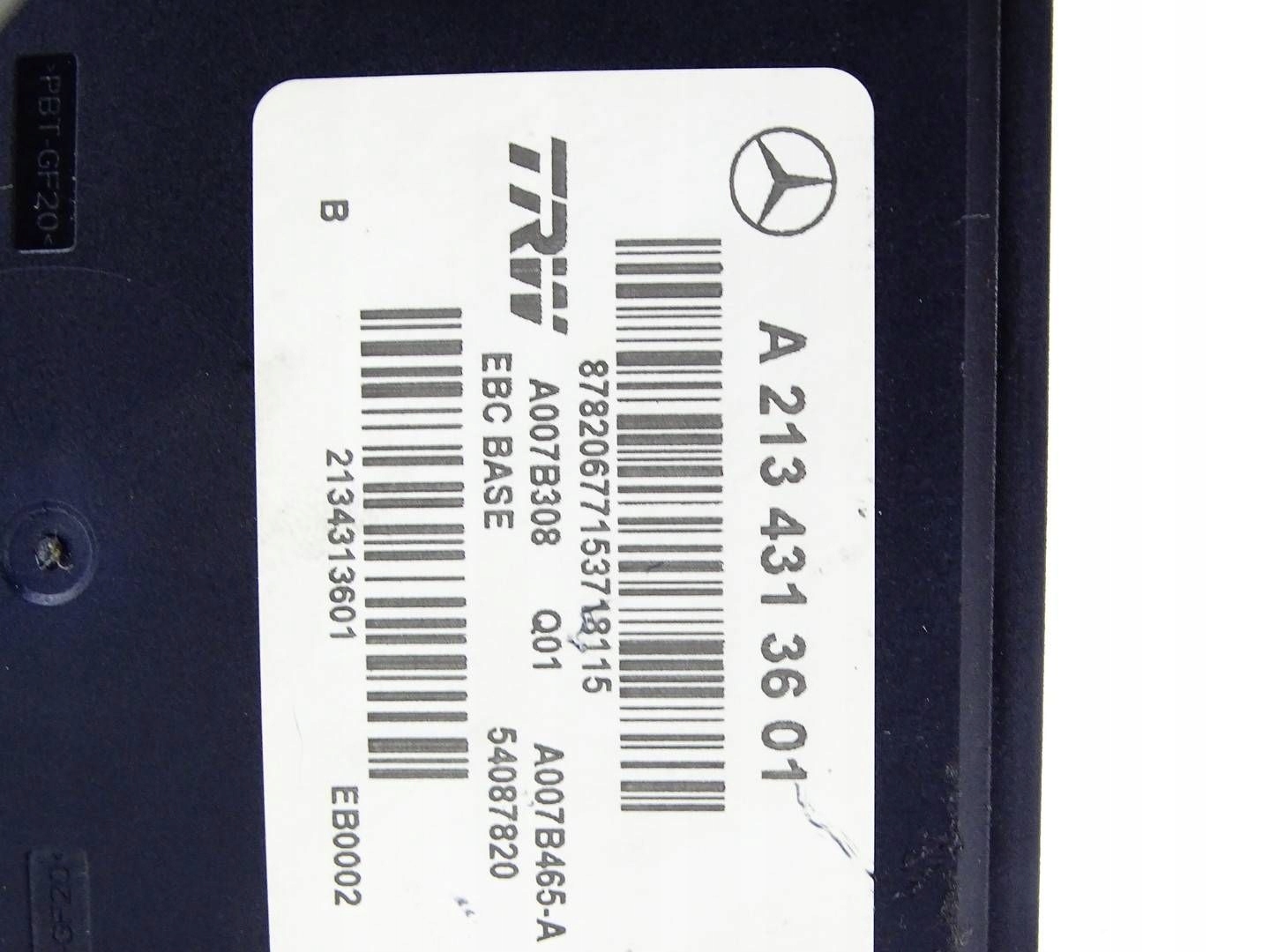 Servofreno ABS MERCEDES E W213 CLS C257 2.9 CDI A2134313601