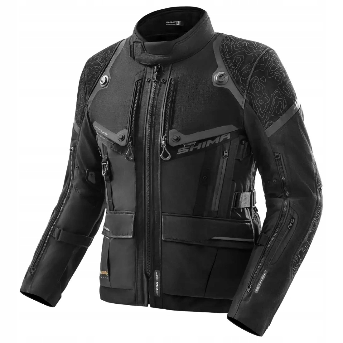 Motocyklová bunda Shima Tracker Black veľ L