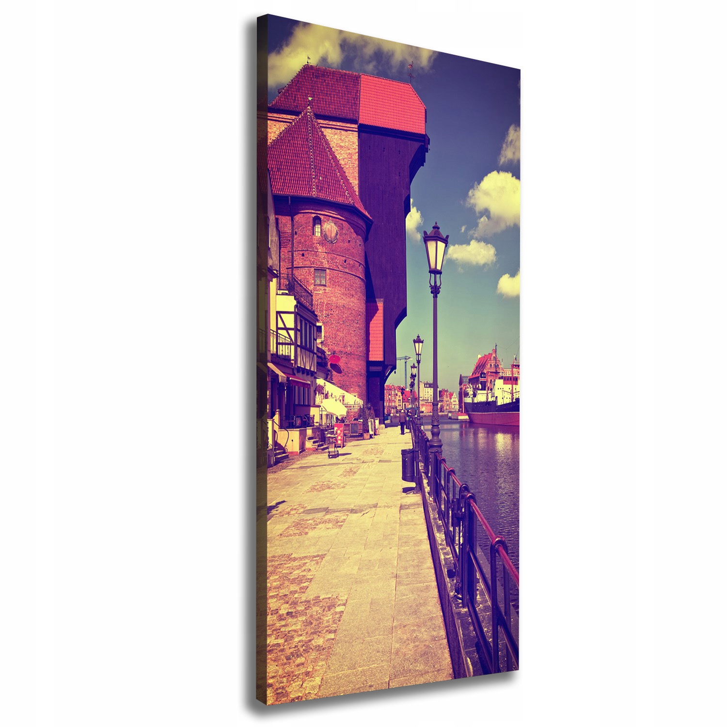 

Foto obraz na płótnie Gdańsk Polska 50x125 cm