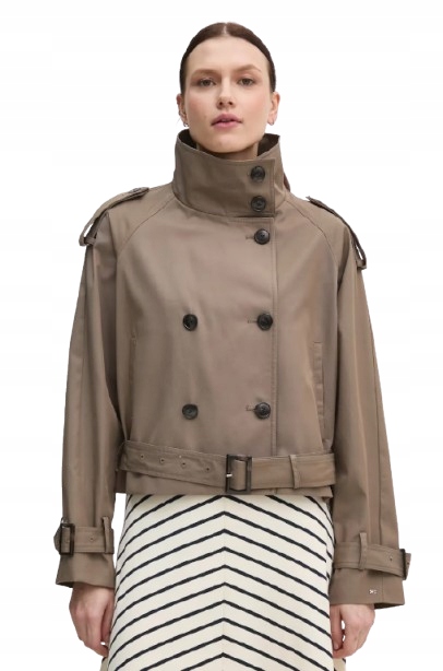 Tommy Hilfiger Krátký Kabát Z Bavlny S Dvouřadým Zapínáním 36 Kwe