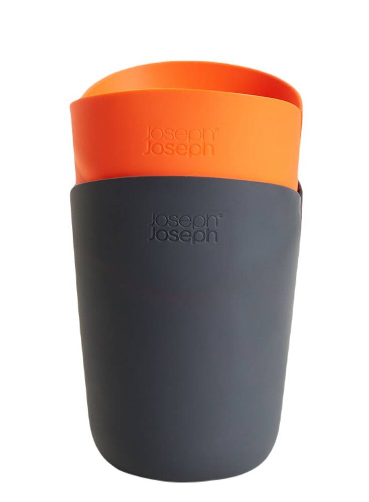 Sada 2 nádob Joseph Joseph M-Cuisine Popcorn Maker Set oranžová barva