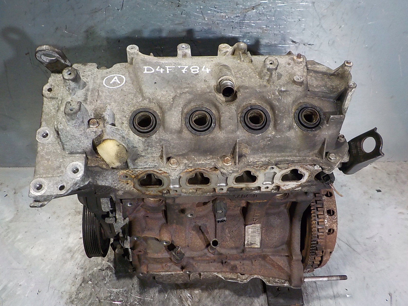 RENAULT CLIO III MODUS engine 1.2 TCE TURBO 101 KM D4F784 PRZEBIEG 36 TYS.