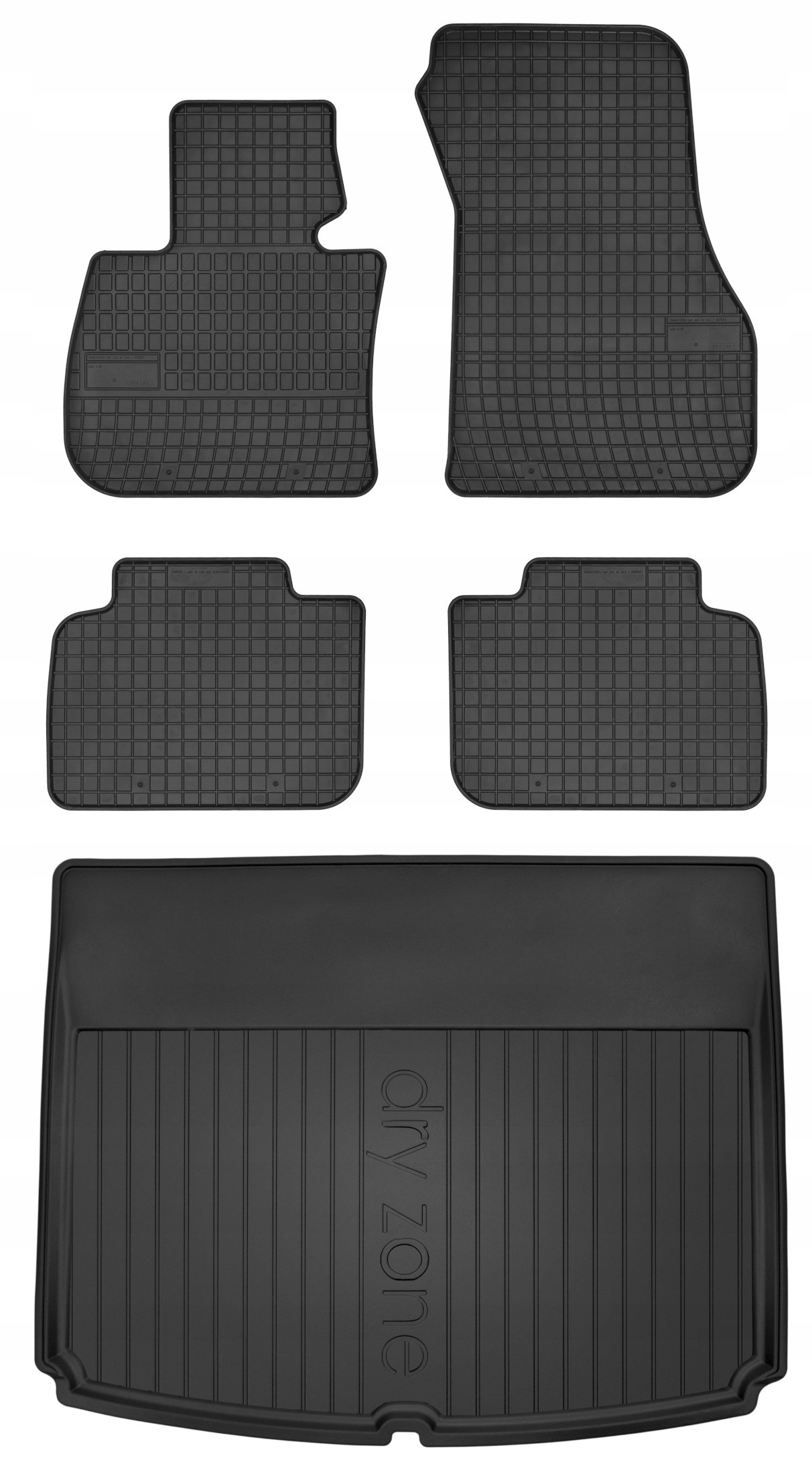 Gumové rohože rohožka do batožinového priestoru Bmw radu 2 F45 Kombi 14-