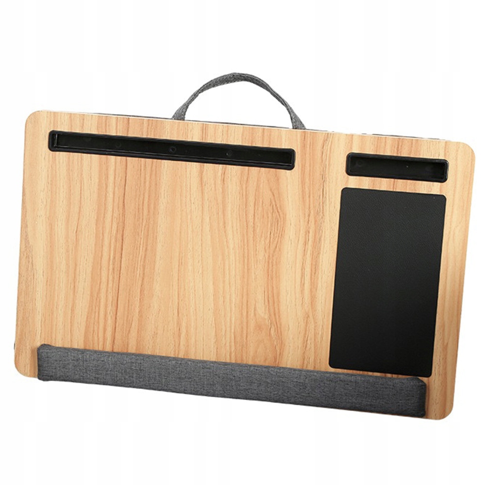 STOLIK POD LAPTOPA NA KOLANA 55X34CM PODKŁADKA MYSZ PODPÓRKA NA TELEFON