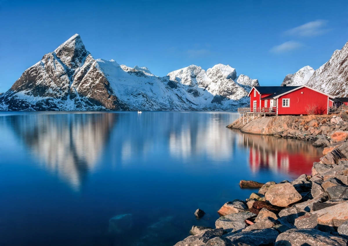 

Fototapeta Flizelinowa Lofoty Norwegia 312x219