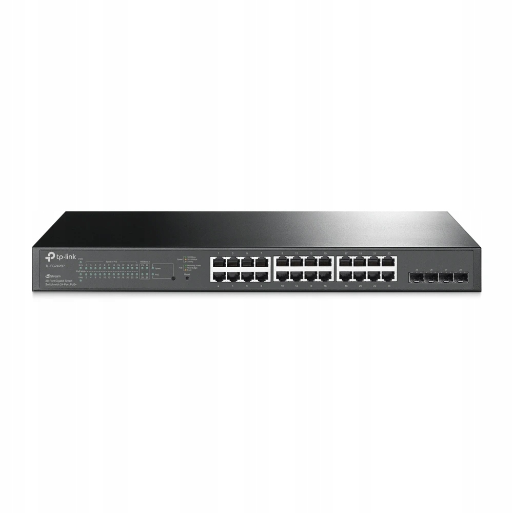TP-Link TL-SG2428P JetStream Switch, 24x Glan PoE+, 4x Sfp