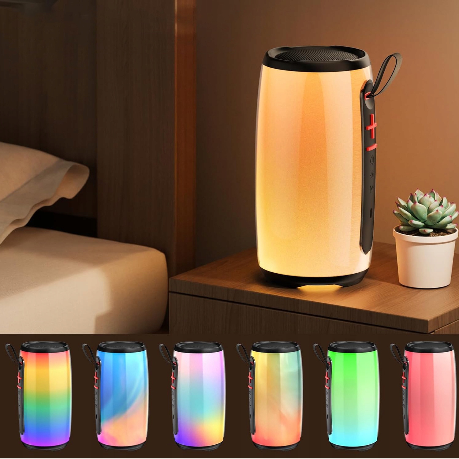 PRZENOŚNY BEZPRZEWODOWY MIKROFON DO KARAOKE WODOODPORNY TRYB TWS 5000 MAH Marka inna