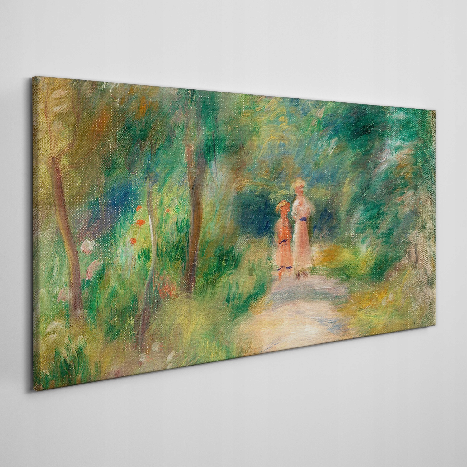 

Obraz płótno Las ścieżka kobiety dziecko 100x50 cm