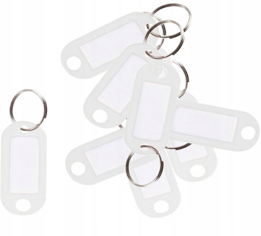 BRELOK BRELOCZEK ZAWIESZKA DO KLUCZY 10szt