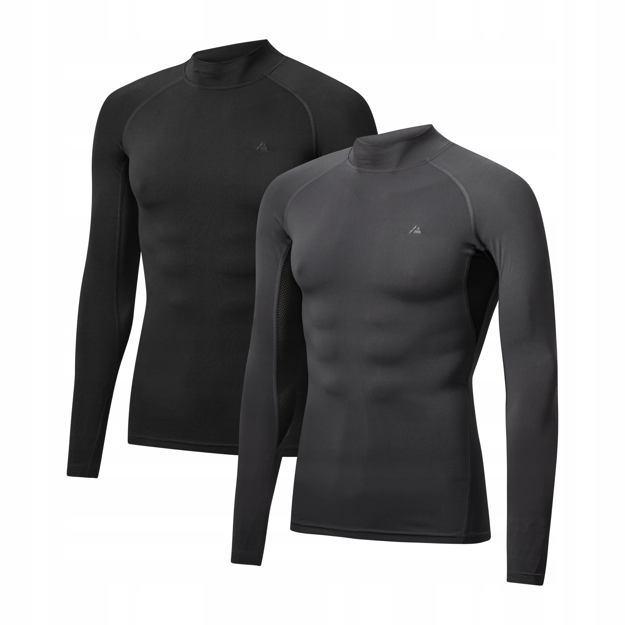 Męska Koszulka Kompresyjna Danish Endurance Dopasowana na Siłownię 2-Pak M