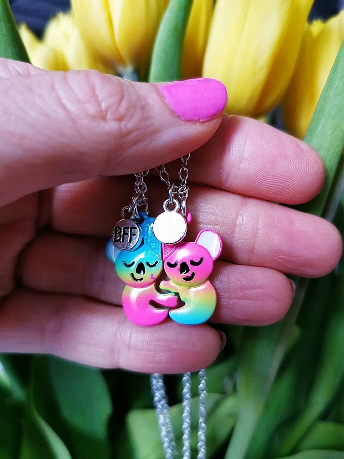 NASZYJNIK BEST FRIENDS MISIE KOALA MAGNES CLOSE Splot Inny splot