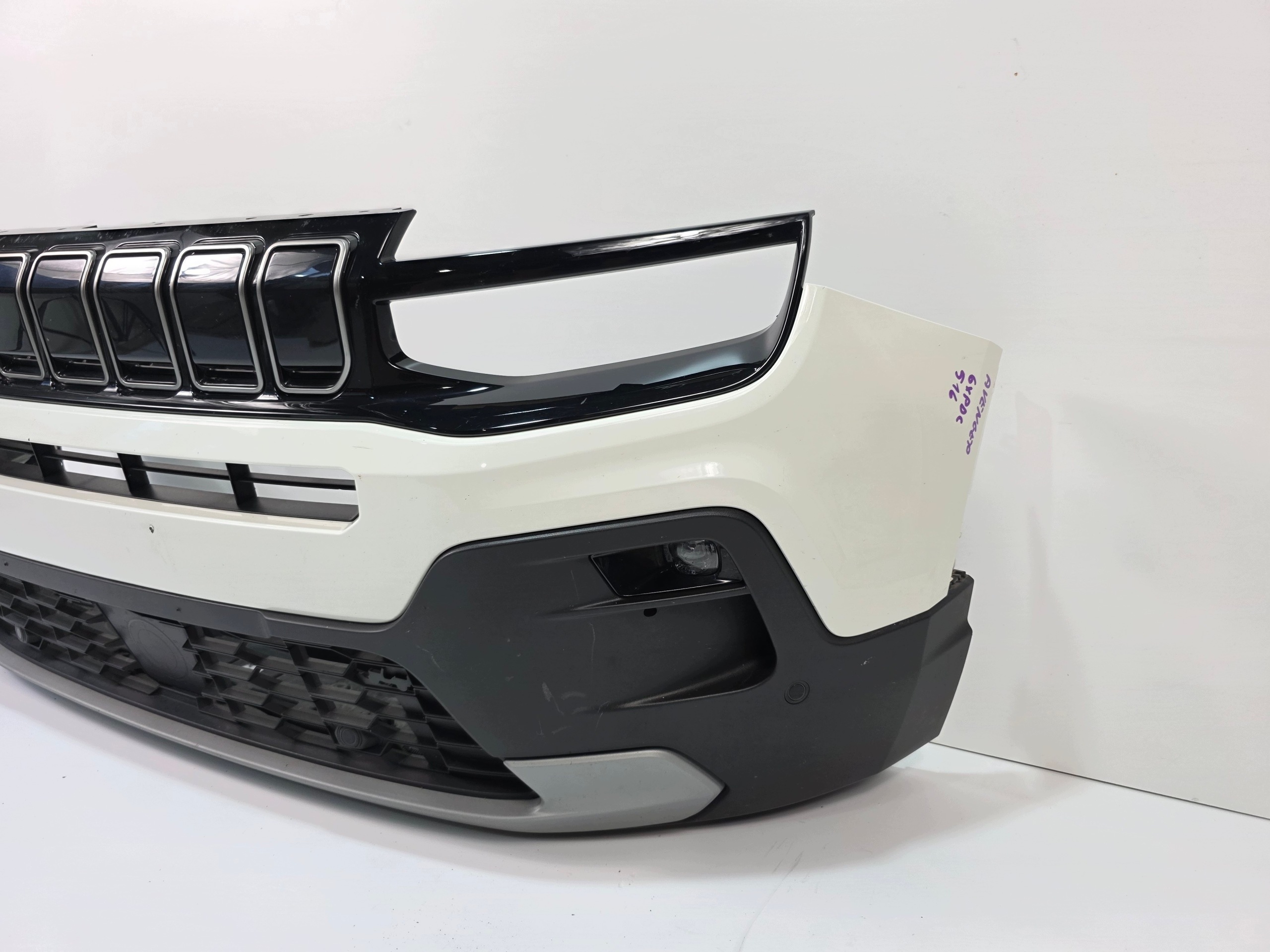 front bumper 2GM T-CROSS 4XPDC LC9X DEEP BLACK PERLEFFEKT