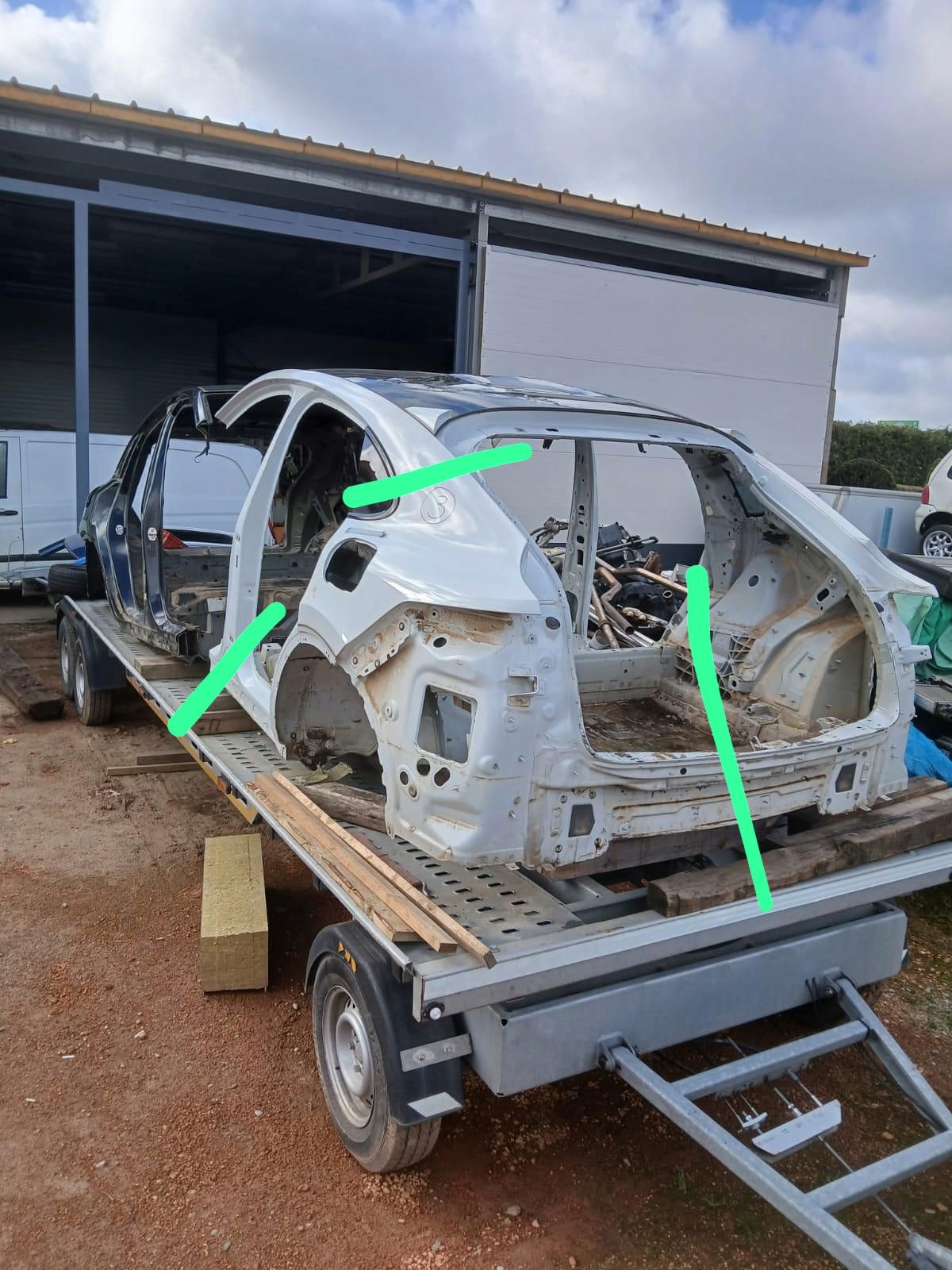 IDEALNA CWIARTKA TYLNA LEWA PORSCHE CAYENNE 9Y COUPE HYBRYDA 1