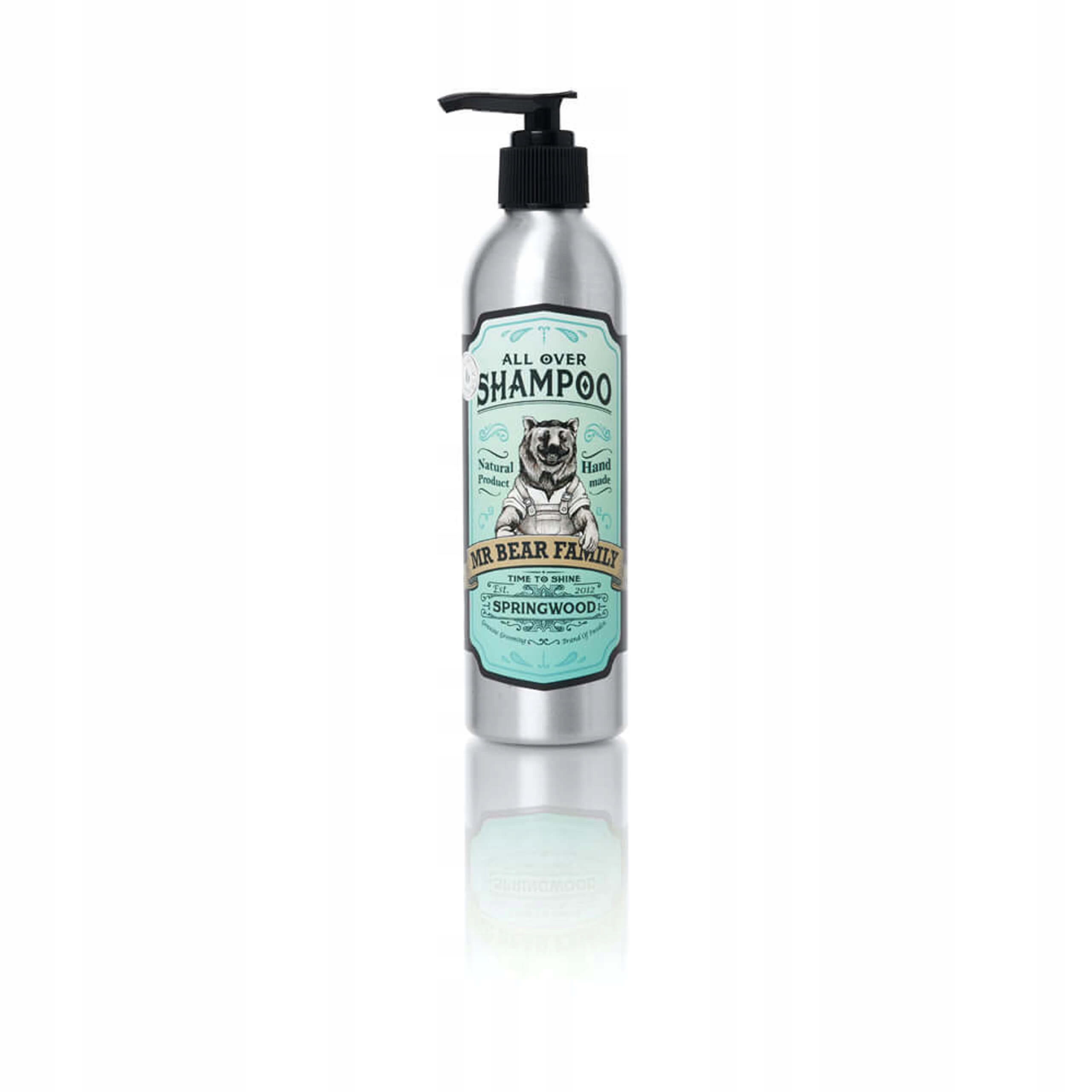 Mr Bear Family šampon Springwood na vlasy 250 ml