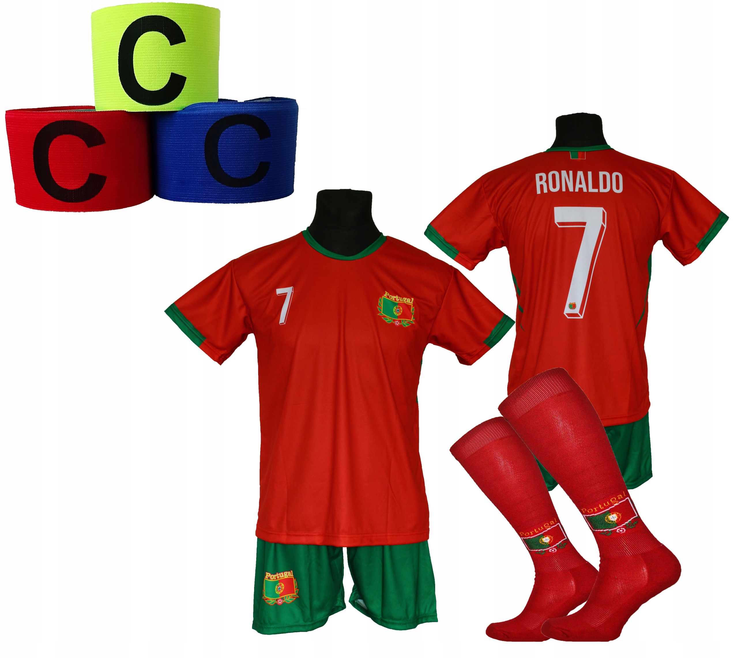 Ronaldo komplet fotbalový dres Portugalsko ME24 r. 152
