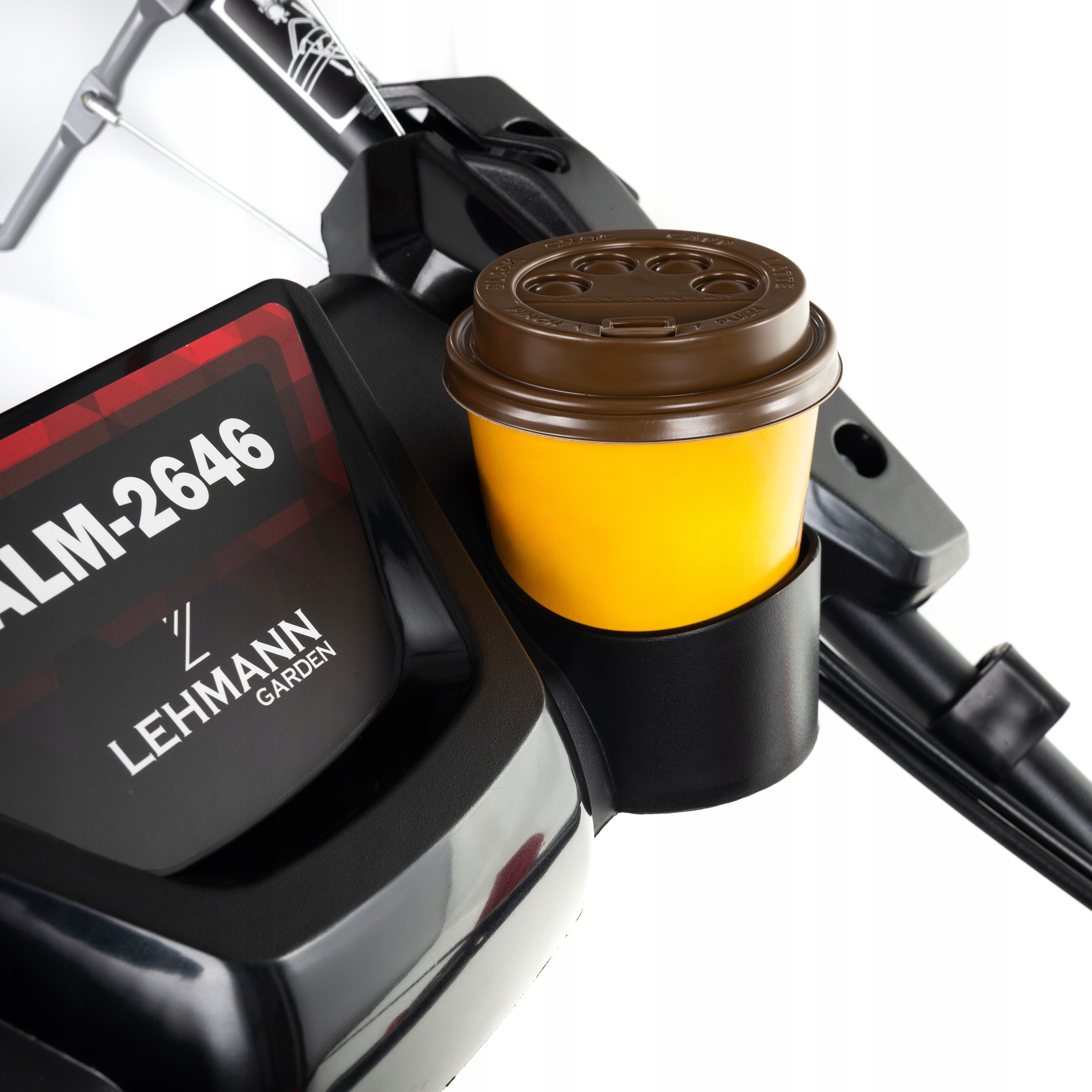 KOSIARKA SPALINOWA LEHMANN Z NAPĘDEM POTĘŻNA SILNIK 146CC MULCZOWANIE 46CM Kosz z koszem