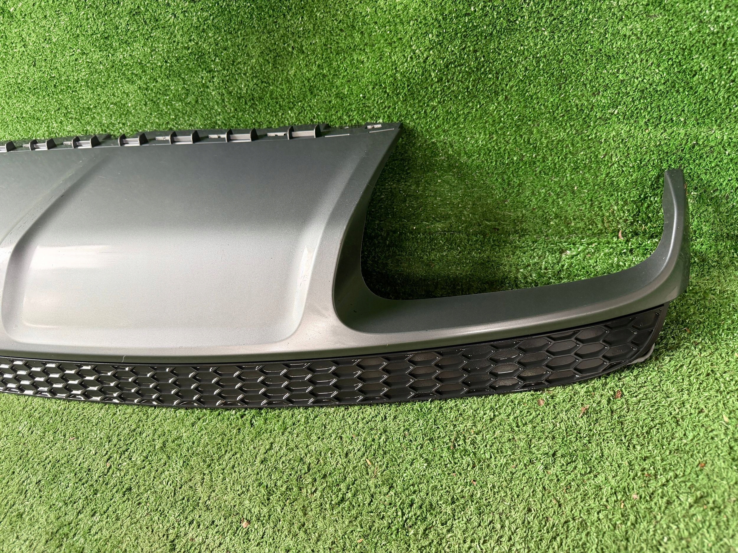 Audi Q7 4M 14- S line spoiler der Stoßstange heck hinten