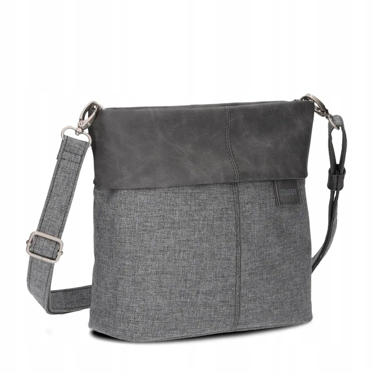 Kabelka crossbody se dvěma popruhy Zwei OT8GRY