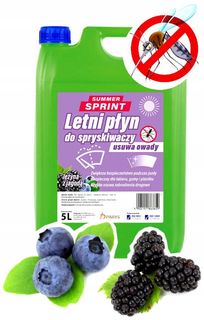 

Letni Płyn Do Spryskiwaczy Summer Jeżyna Jagoda 5L